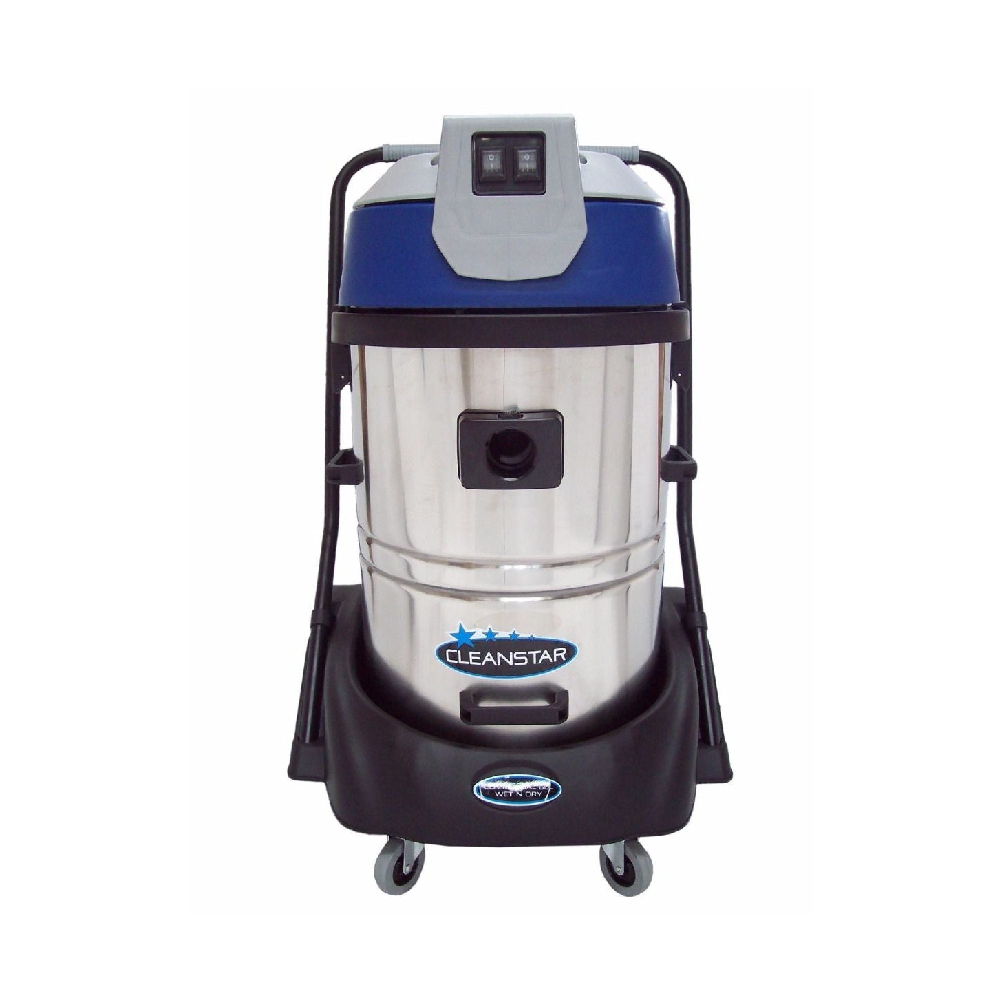 Cleanstar 60 Litre Stainless Steel Commercial Wet and Dry Vacuum Main