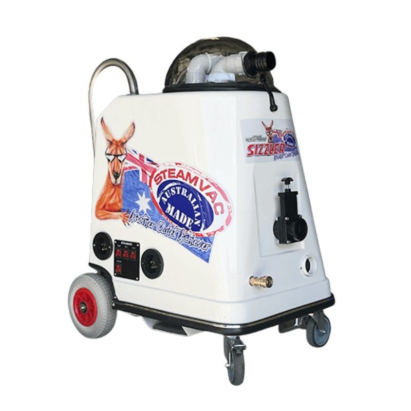 Steamvac Max 220 Sizzler Inline Heater Carpet Extractor Side