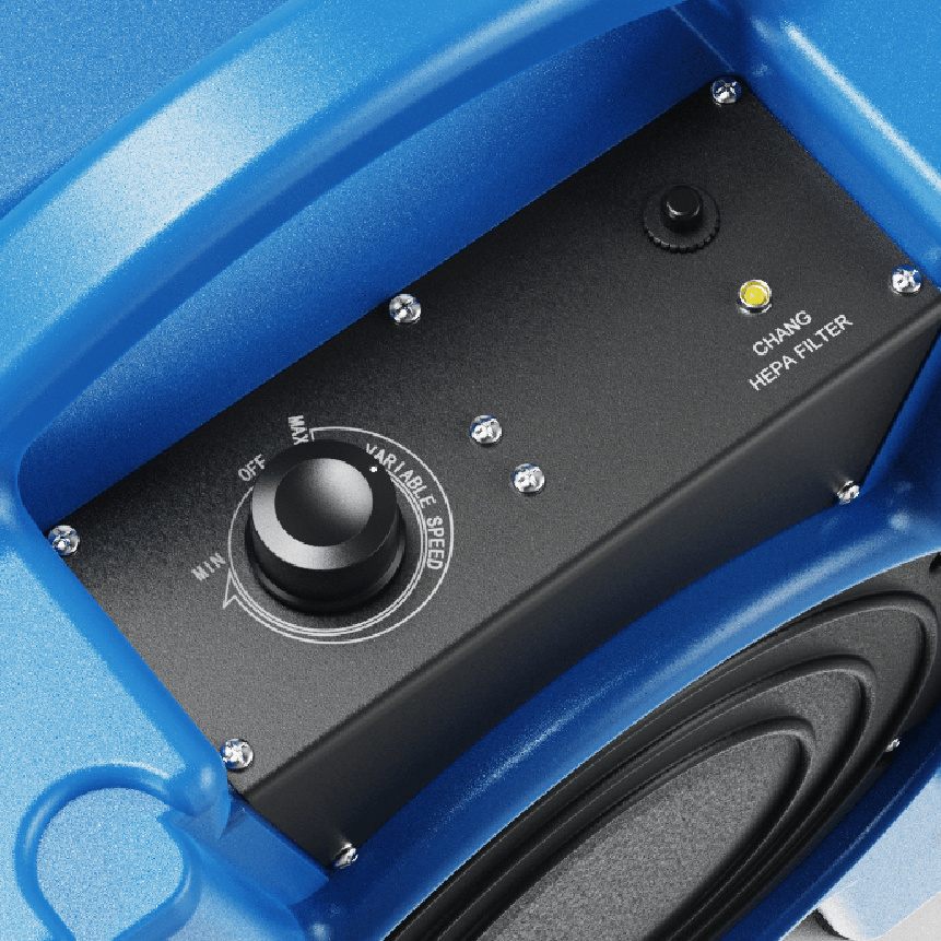 Thorair 500CFM HEPA Filter Air Scrubber Panel