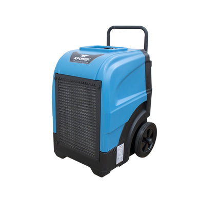 XPOWER 165L Commercial LGR Dehumidifier with Wheels and Mobility Handle Main