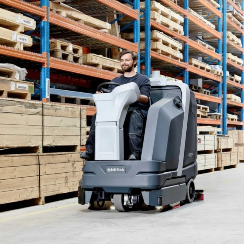 Advance SC6000 In Warehouse Next to Shelves