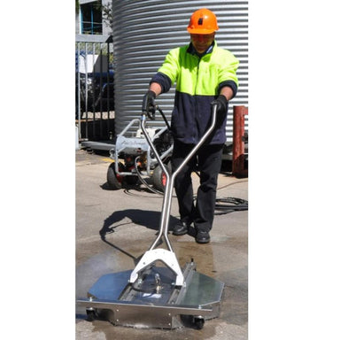 Aussie Pumps Hydro Twister Flat Surface Cleaner Being Used