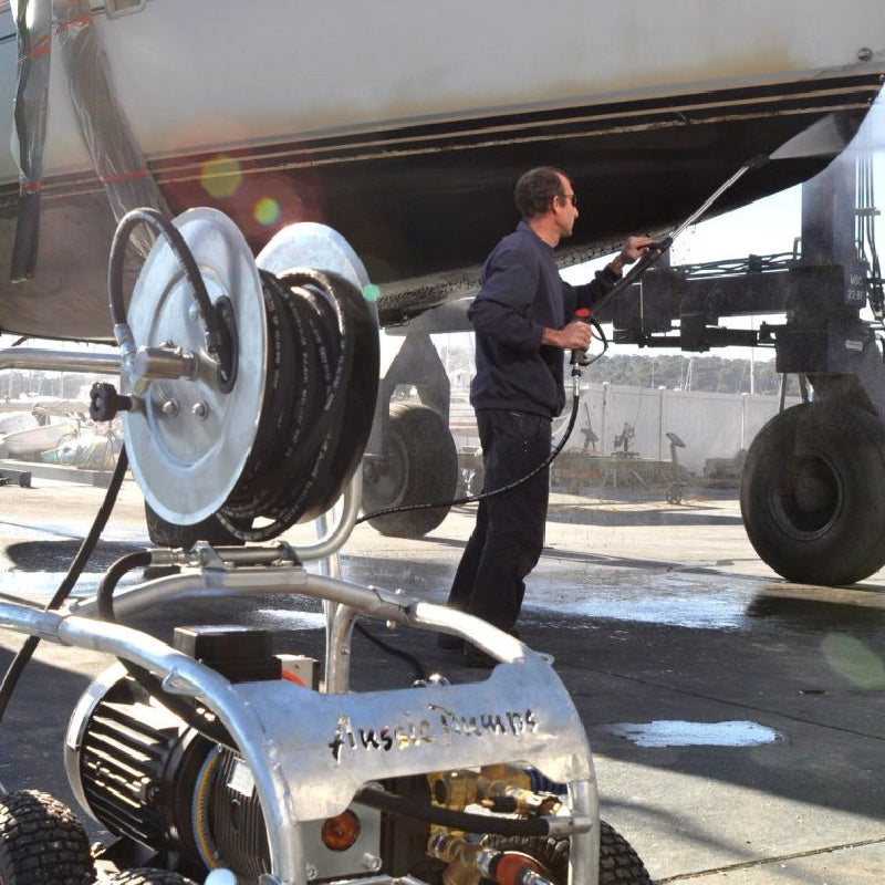 Aussie Pumps Monsoon Scud 140 Action View