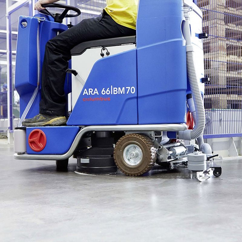 Columbus ARA 66 BM 70 Ride-On Floor Scrubber Kit Floor Scrubbing