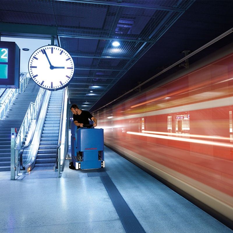 Columbus ARA85BM120 Ride-On Floor Scrubber Kit Train Station