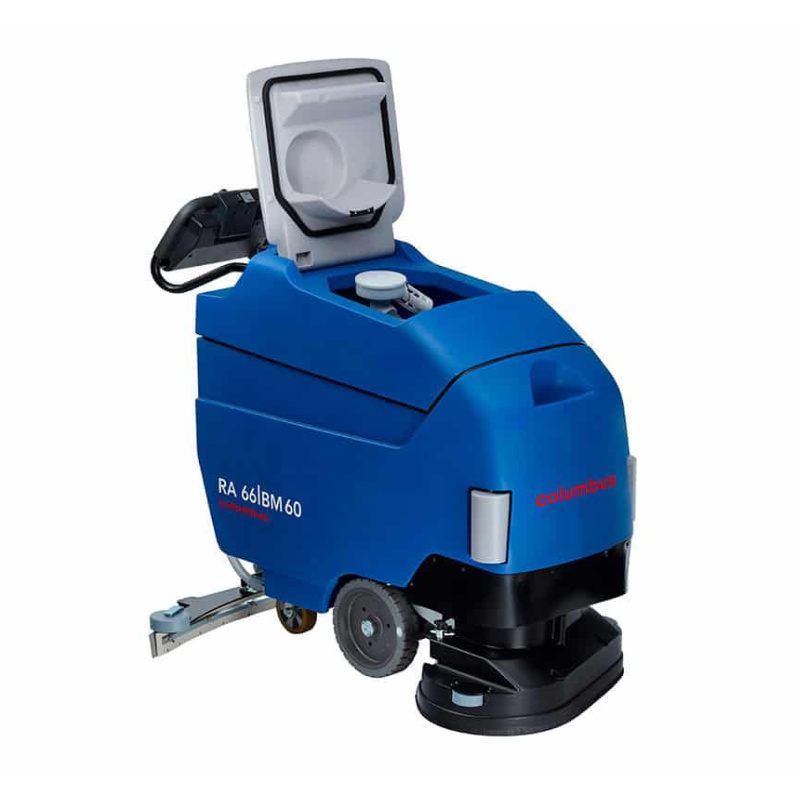 Columbus RA66 BM60 IND Industrial Floor Scrubber Tank Lid Up