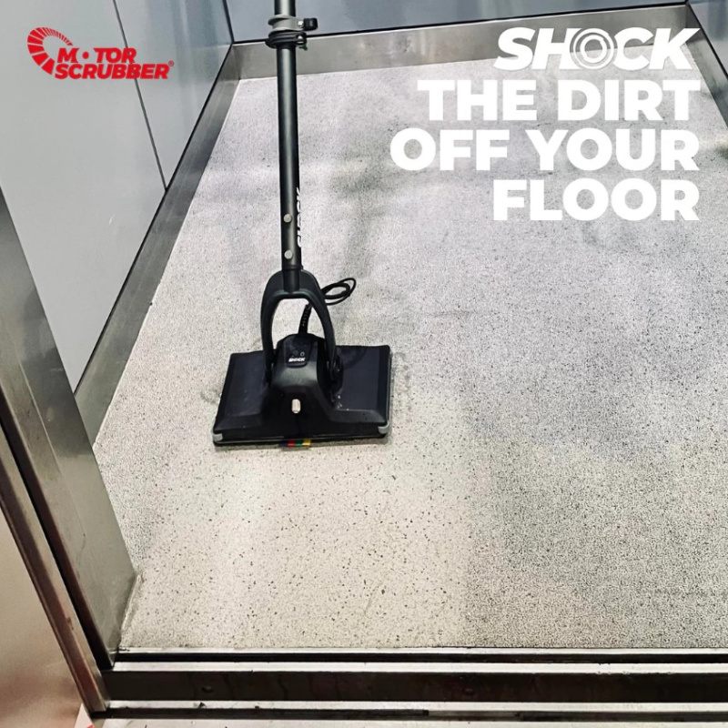 Motorscrubber Shock Orbital Scrubber Near Lift