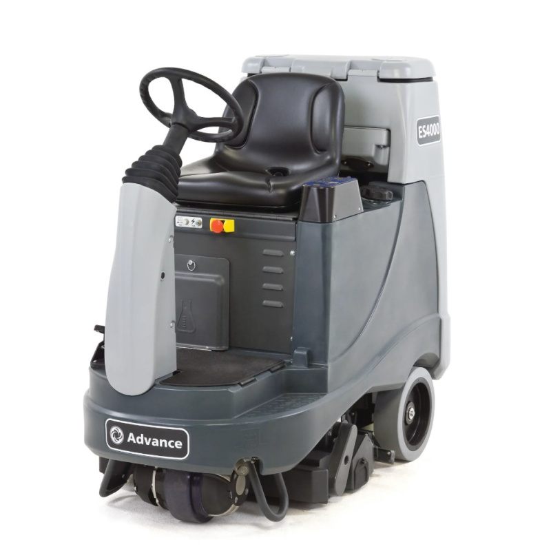 Nilfisk ES4000 Ride On Carpet Cleaner Angle
