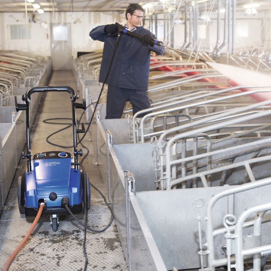 Nilfisk MC 7P 1951280 FA Large Cold Water Electric Pressure Water Farm