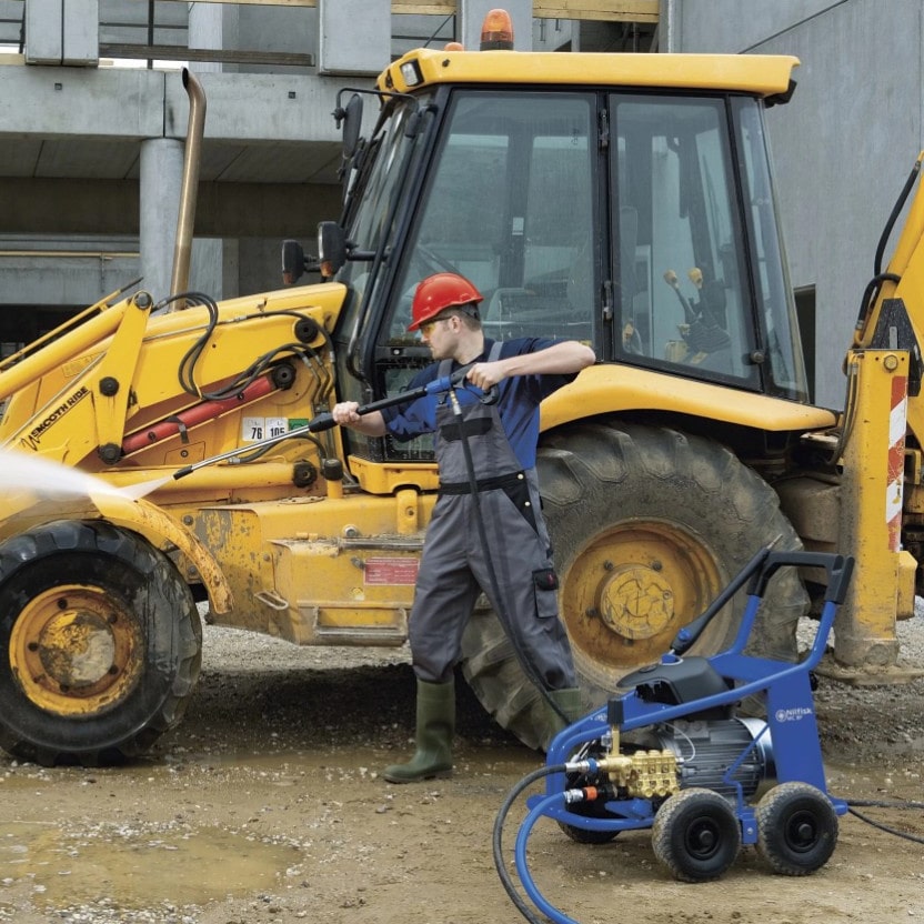 Nilfisk MC 8P 1802100 Cold Water Electric Pressure Washer Excavator