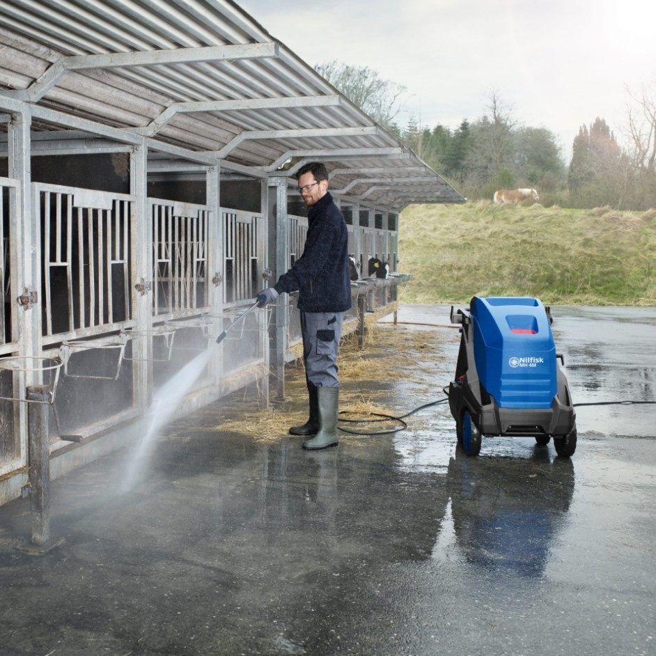 Nilfisk MH 4M 200960 FA Medium Hot Water Electric Pressure Washer Farm