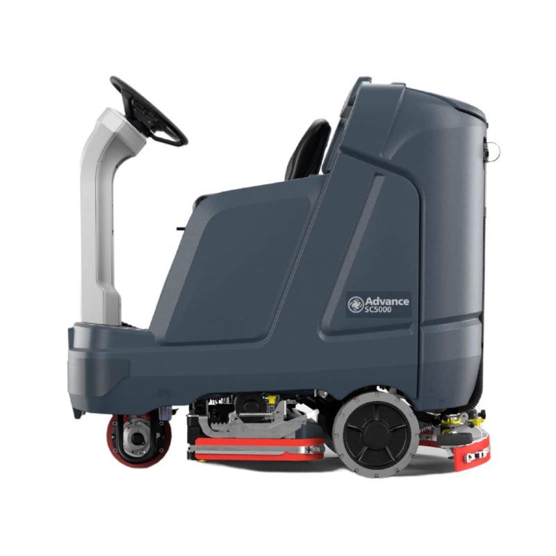Nilfisk SC5000 Large Ride-On Scrubber Dryer Right Side Angle