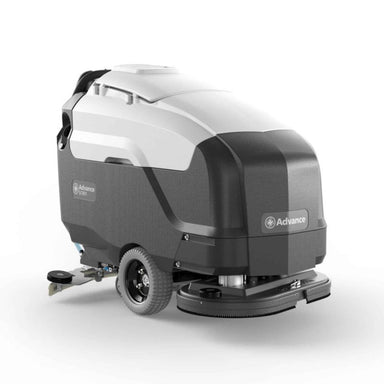 Nilfisk SC901 Large Walk Behind Scrubber Dryer Front Left Angle
