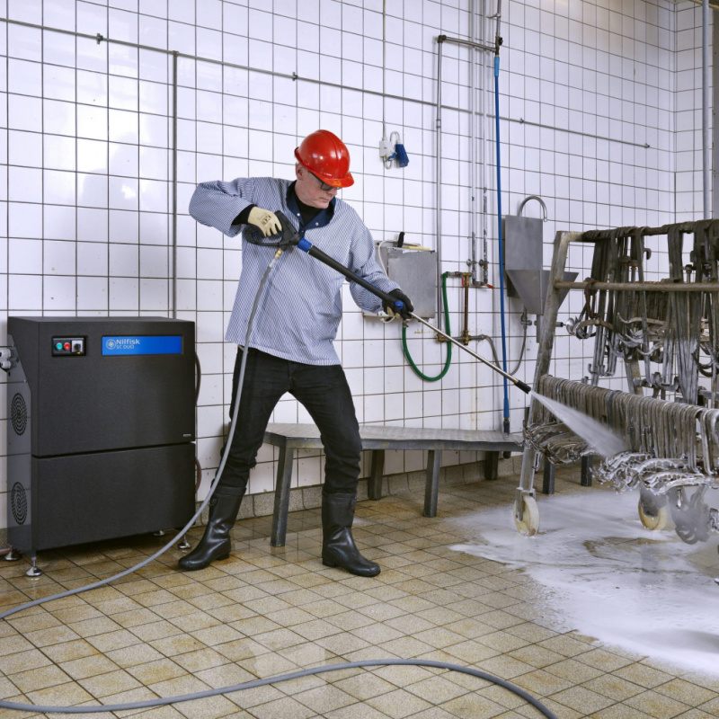 Nilfisk SC DUO 7P 1802400 Stationary Cold Water Pressure Washer Abattoir