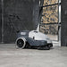 Nilfisk SW750 Mid Sized Walk Behind Sweeper On Concrete