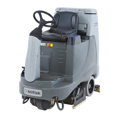 Nilfisk BR755 Floor Scrubber Front Angle View