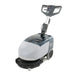 Nilfisk SC351 Compact Walk Behind Scrubber Dryer Above Angle View
