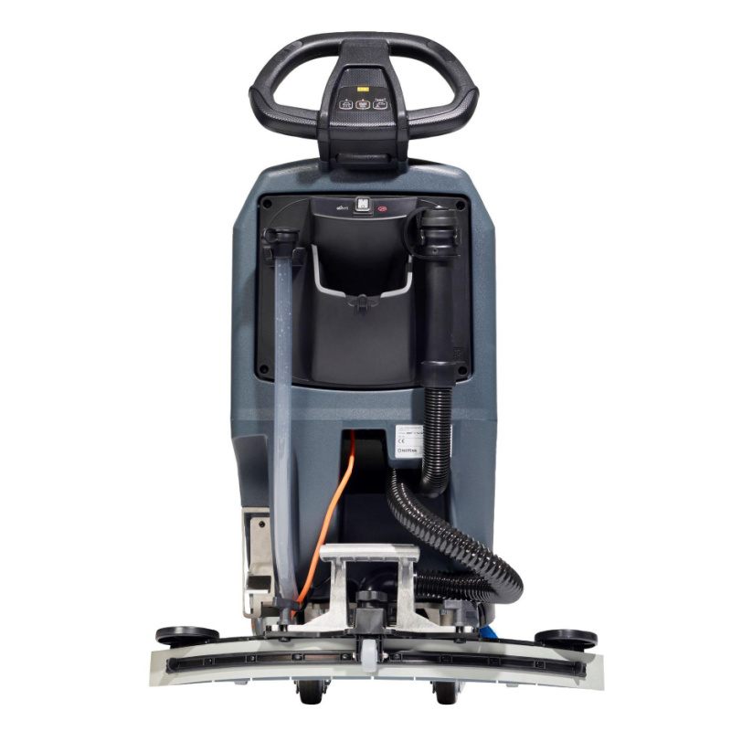 Nilfisk SC401 Mid Sized Walk Behind Scrubber Dryer Back View