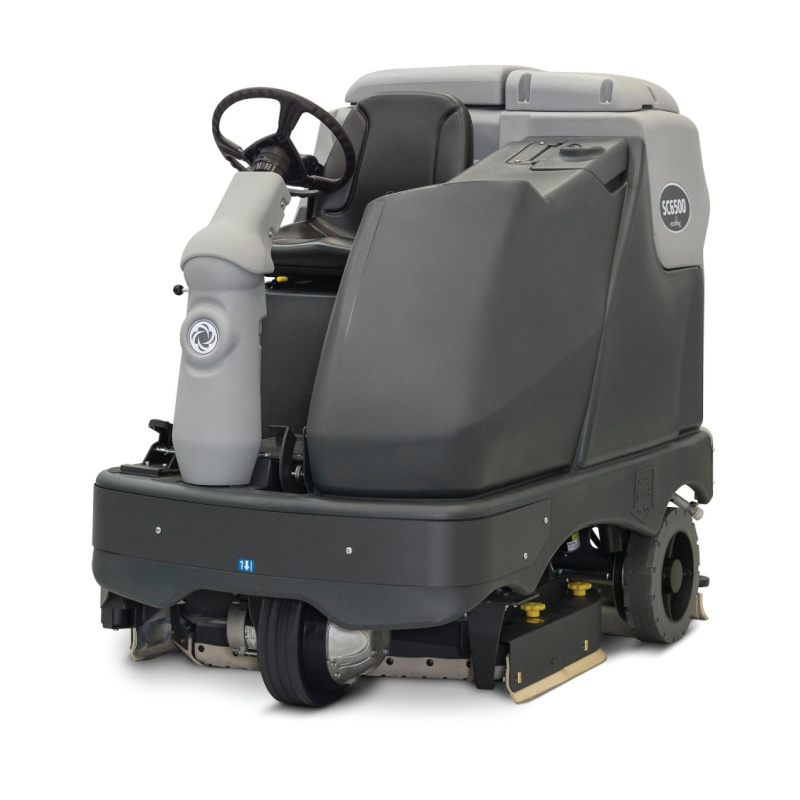 Nilfisk SC6500 Ride-On Scrubber Dryer Front Angle