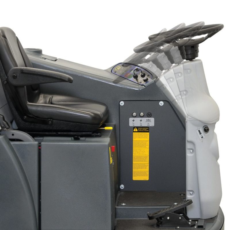 Nilfisk SC6500 Ride-On Scrubber Ergonomic Handle