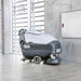 Nilfisk SC800 Large Walk Behind Scrubber Dryer Action View