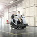 Nilfisk SW5500 Ride On Sweeper Action Angle