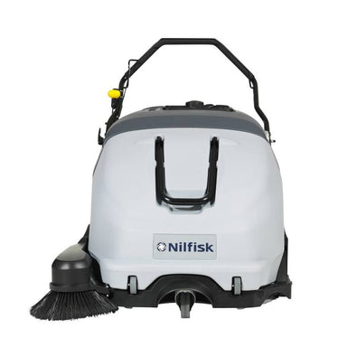 Nilfisk SW900 Large Walk Behind Sweeper Front View
