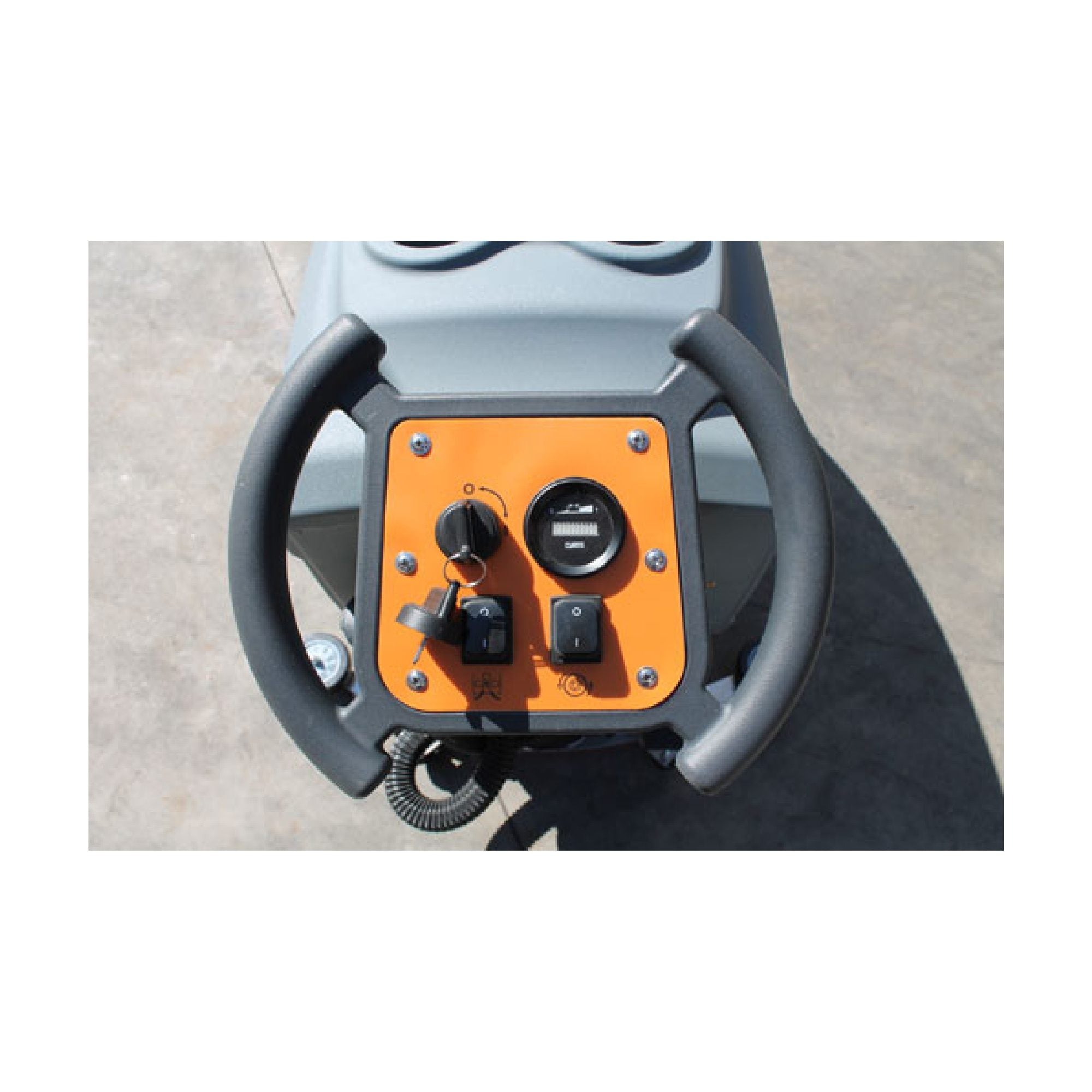 Polivac Mitchell COLT Walk-Behind Floor Scrubber Steering Wheel