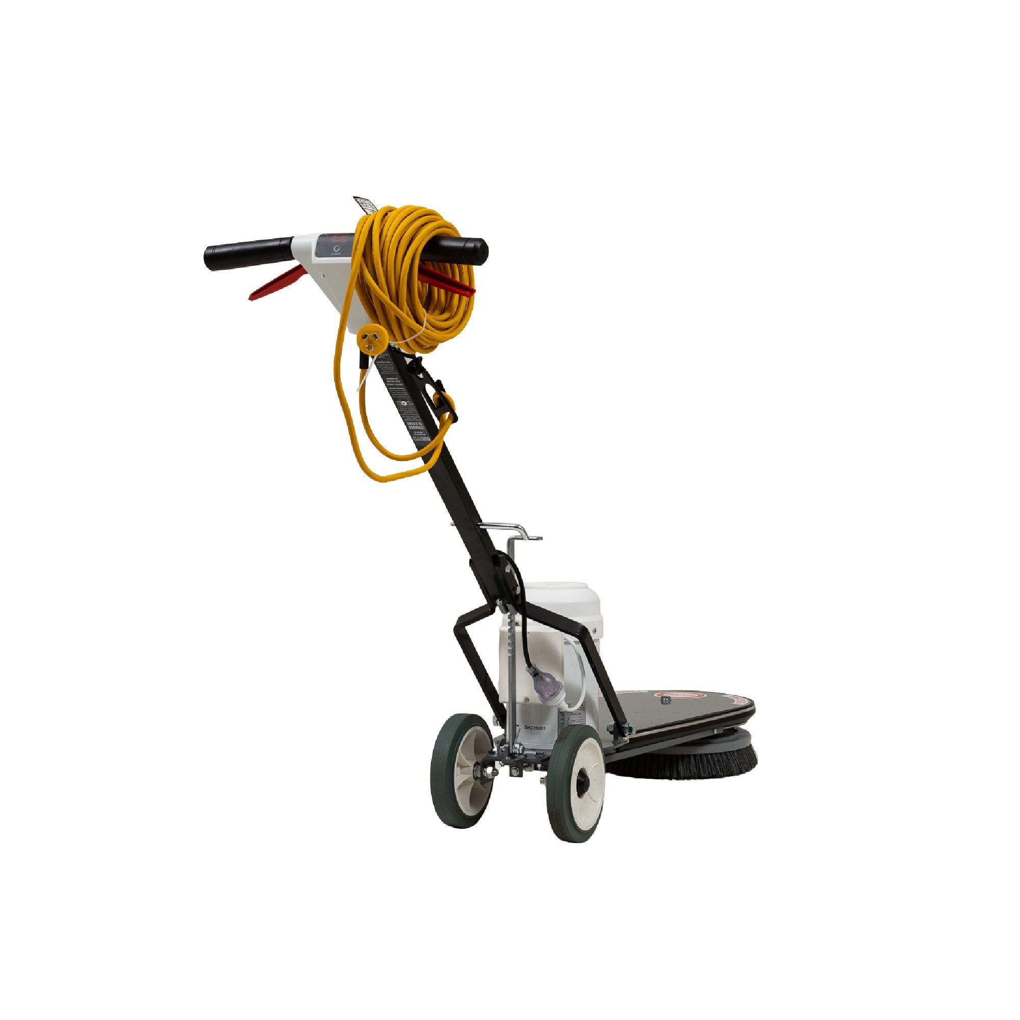 Polivac SHARK Low Profile Electric Scrubber Back