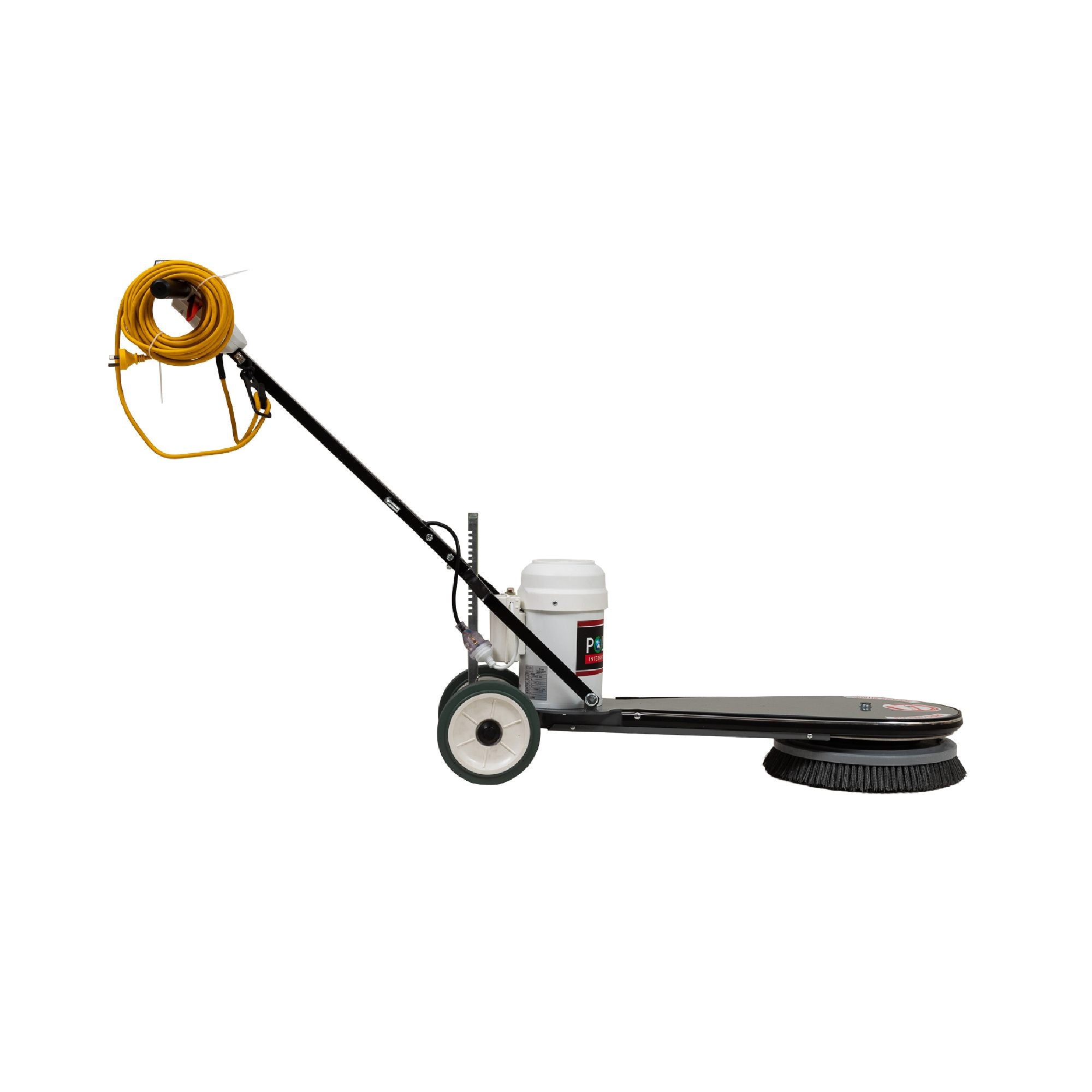Polivac SHARK Low Profile Electric Scrubber Side