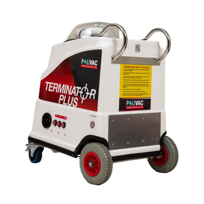 Polivac Terminator Plus Carpet Extractor Back