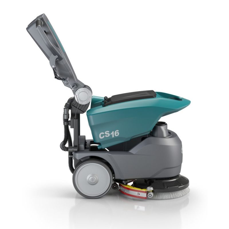 Tennant CS16 Micro Walk Behind Floor Scrubber Open
