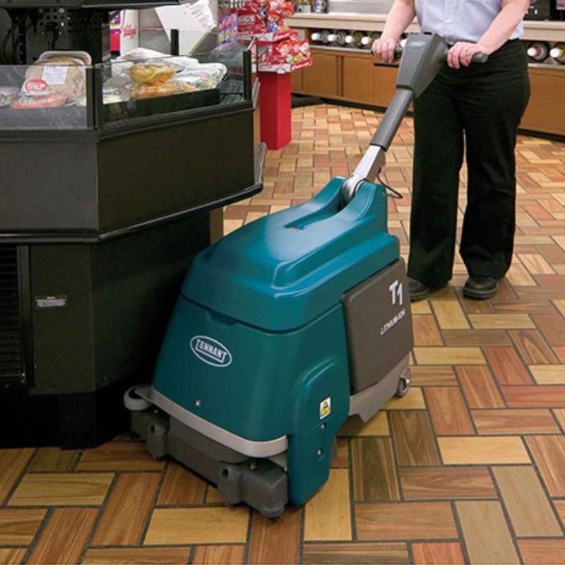 Tennant T1B Battery Compact Floor Scrubber Floor