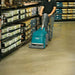 Tennant T1 Compact Floor Scrubber Action