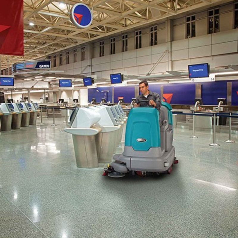 Tennant T12 Scrubber Airport