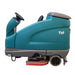 Tennant T16 Battery Ride-On Floor Scrubber Side