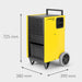 Trotec TTK355 S Dehumidifier incl pump out Measure