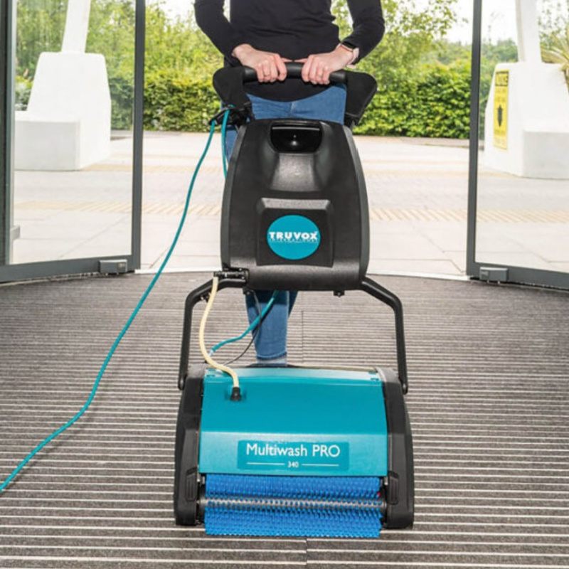 Truvox Multiwash PRO 340 Person Walking Behind Machine