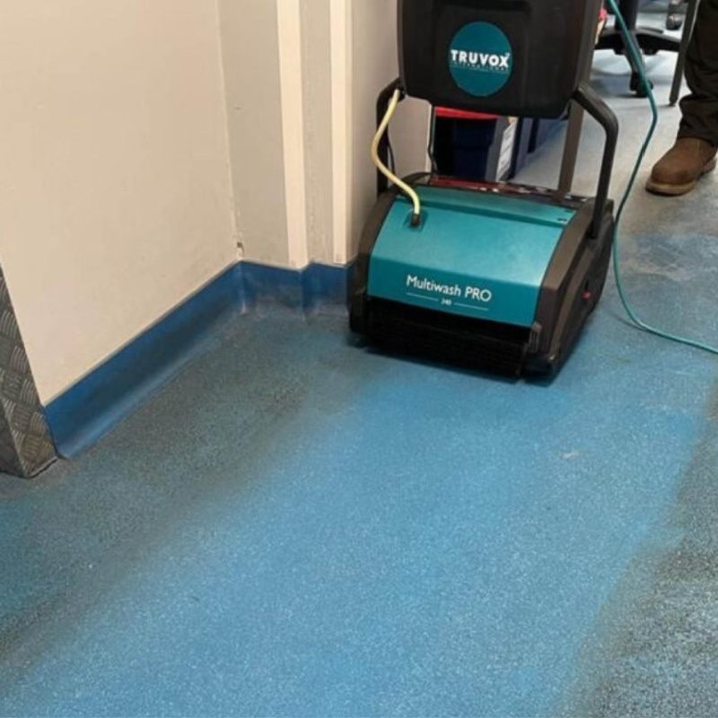 Truvox Multiwash PRO 340 Results on Floor
