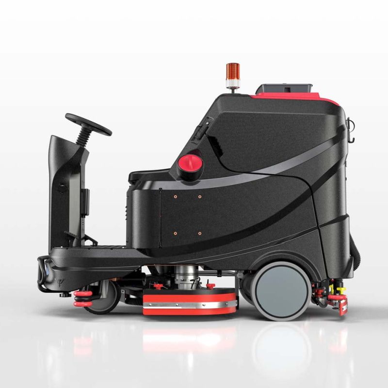 Viper AS1050R Large Ride On Scrubber Dryer Side View
