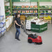 Viper AS380 15B Walk Behind Scrubber Dryer In Supermarket