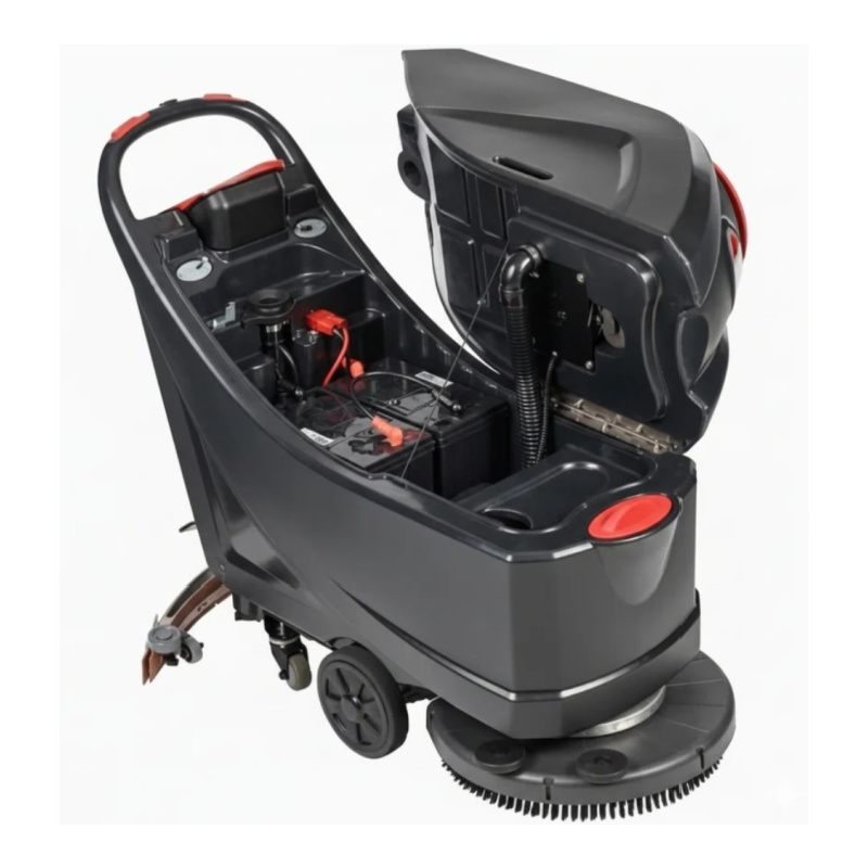Viper AS5160T Walk Behind Scrubber Dryer Inside View