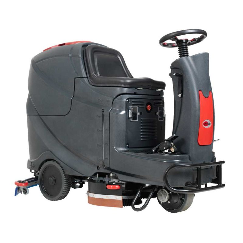 Viper AS850R Mid Sized Ride-On Dryer Scrubber Side Angle