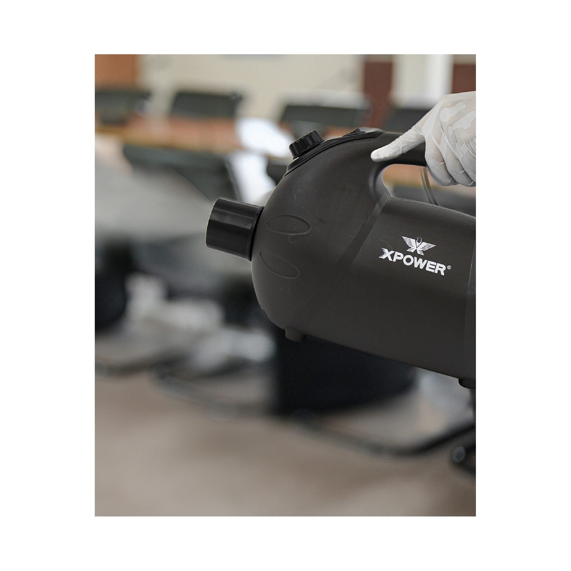 XPOWER F16B Battery Powered Cordless ULV Cold Fogger Action