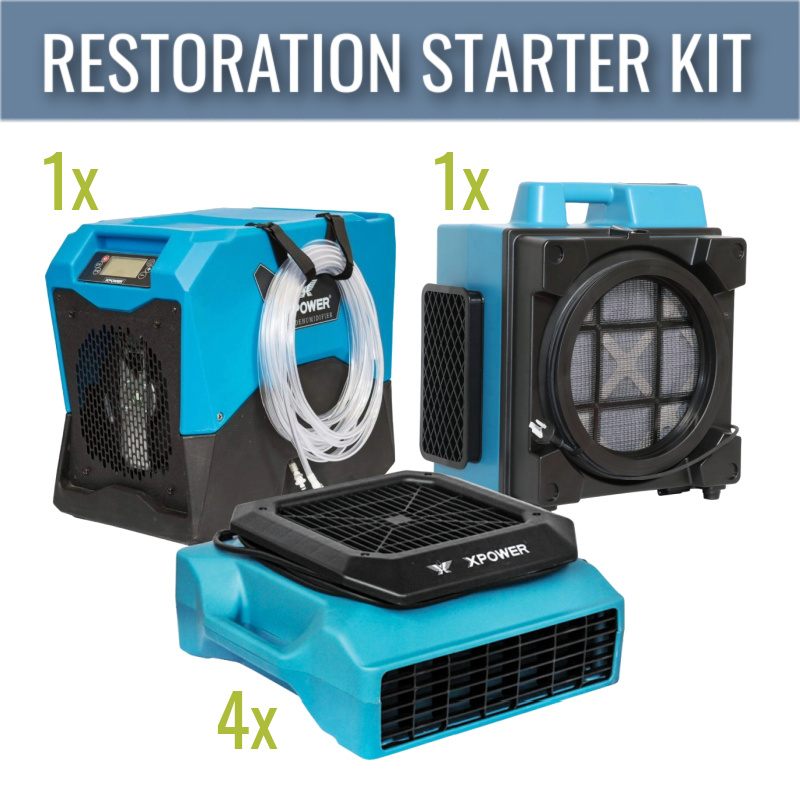 XPOWER Commercial Restoration Starter Kit