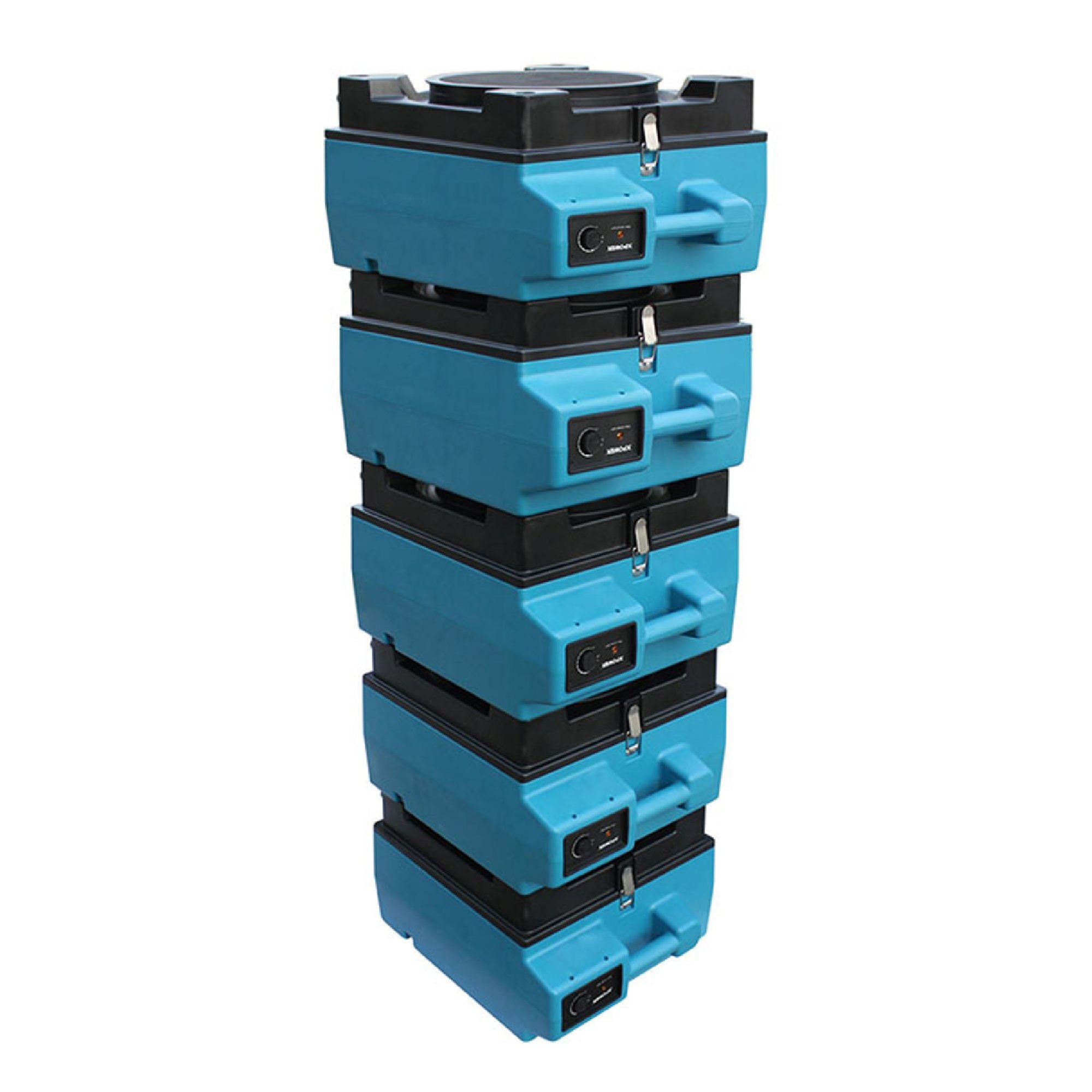 XPOWER X-3400 HEPA Filtered Air Purifier Scrubber Stacked